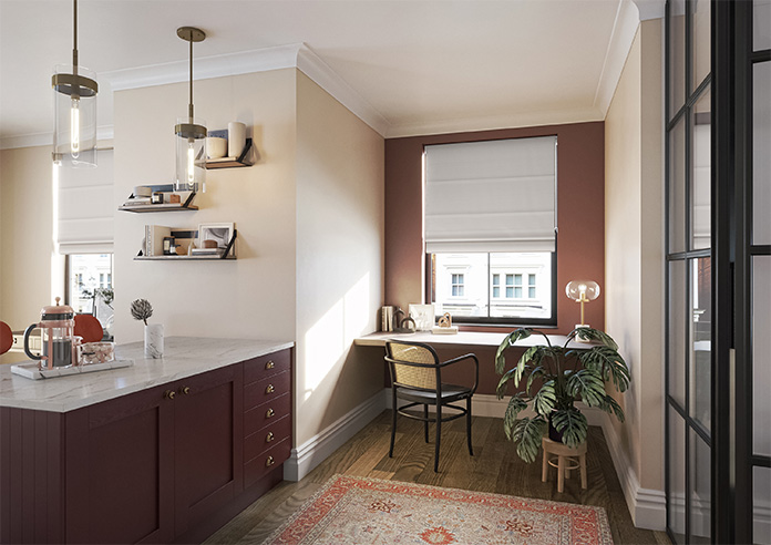 Bruschal (Blackout), Pashmina - Twist&Fit Roman Blind - Image 6